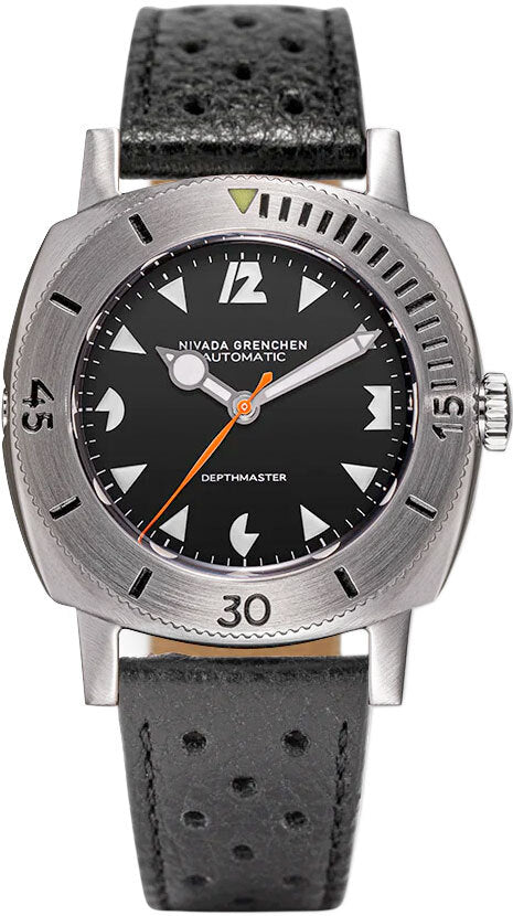 Nivada Grenchen Depthmaster White Pacman 14102A10