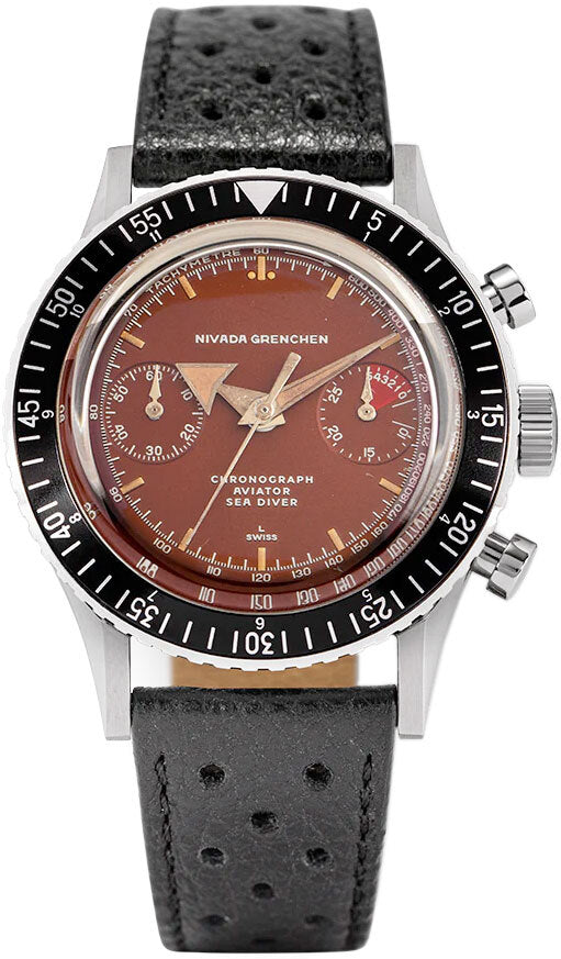 Nivada Grenchen Chornomaster Tropical Dial Manual 85007M10