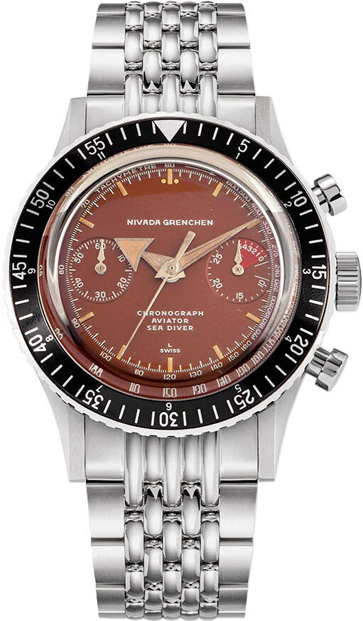 Nivada Grenchen Chornomaster Tropical Dial Manual 85007M04