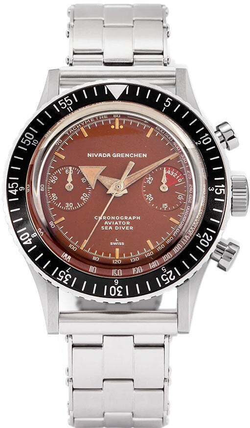 Nivada Grenchen Chornomaster Tropical Dial Manual 85007M13