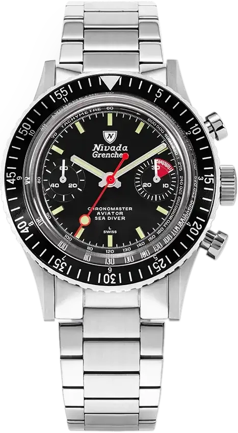 Nivada Grenchen Chronomaster Lollipop Manual 86011M20