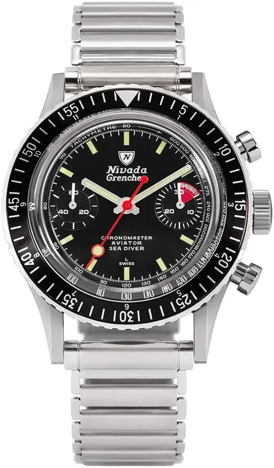 Nivada Grenchen Chronomaster Lollipop Manual 86011M11
