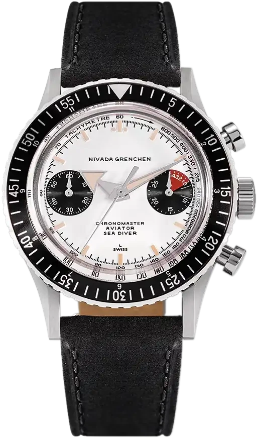 Nivada Grenchen Chronomaster Panda Automatic 86004A03