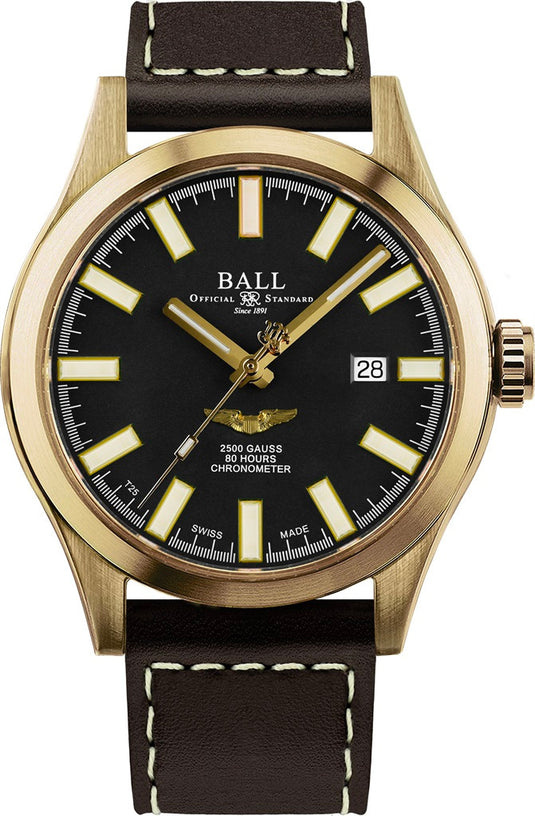 Ball ND2186C-L2CJ-BK Engineer M Star Magna Black Dial