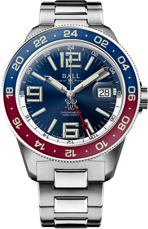 Ball DG3028C-S1CJ-BE Engineer III Maverick GMT 40mm Blue Dial