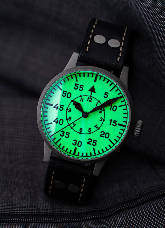 Laco Pilot Watch Original Wien 39