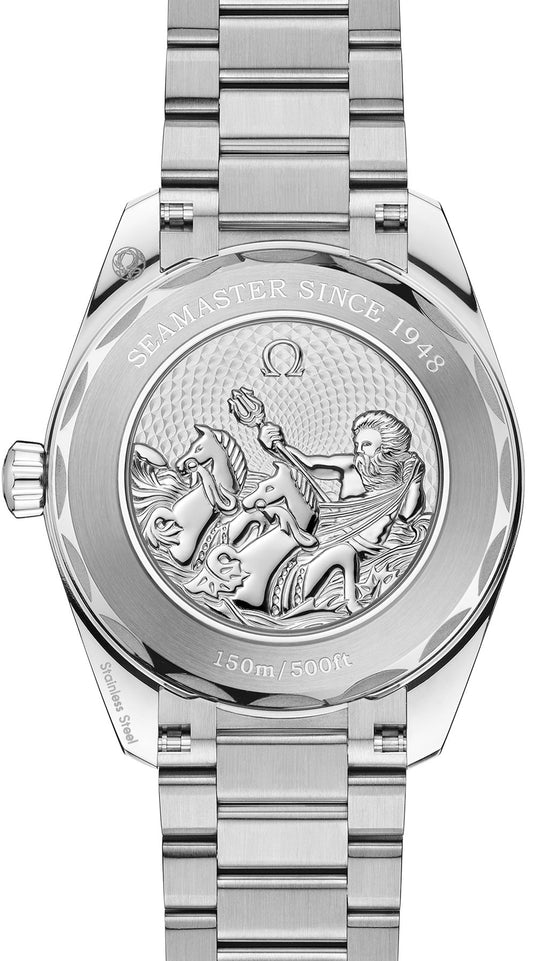 Omega 220.10.38.20.03.004 Seamaster Aqua Terra 150M Co-Axial Master Chronometer 38mm Summer Blue