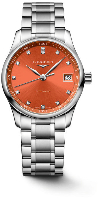 Longines Master L2.357.4.08.6 Orange Dial