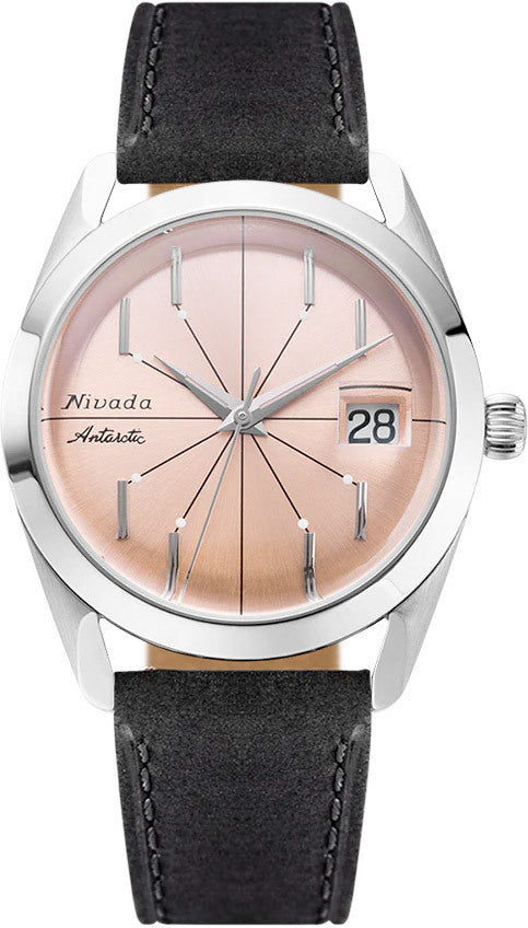 Nivada Grenchen 32042A17 Antarctic Spider Salmon