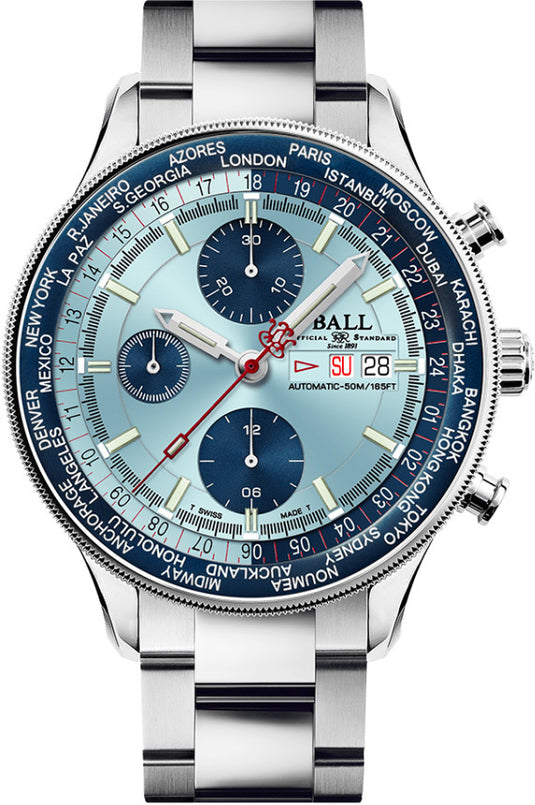 Ball CM3388D-S1-IBEBE Engineer II Navigator World Time Chronograph