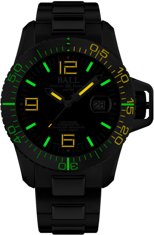Ball DM3200A-S1C-BK Engineer Hydrocarbon EOD Titanium 42mm