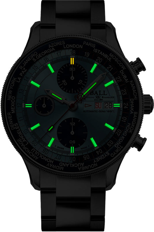 Ball CM3388D-S1-IBEBE Engineer II Navigator World Time Chronograph