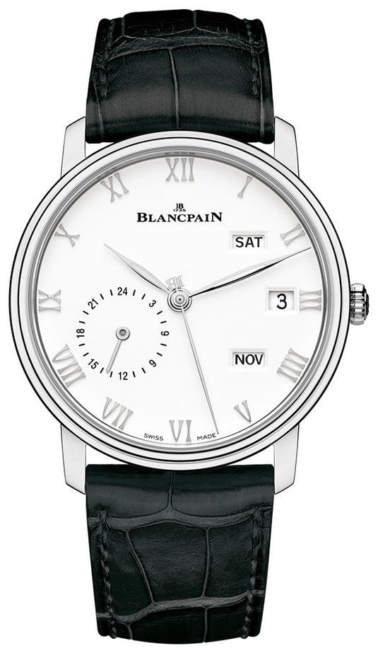 Blancpain Villeret Quantieme Annuel GMT Steel 6670 1127 55B