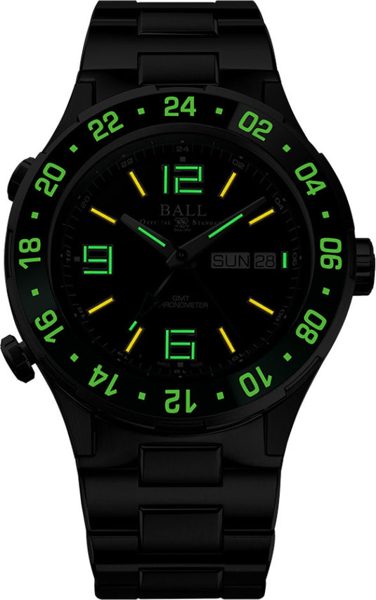 Ball DG3000A-S2C-BK Roadmaster Marine GMT (40mm)