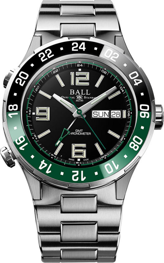 Ball DG3000A-S2C-BK Roadmaster Marine GMT (40mm)