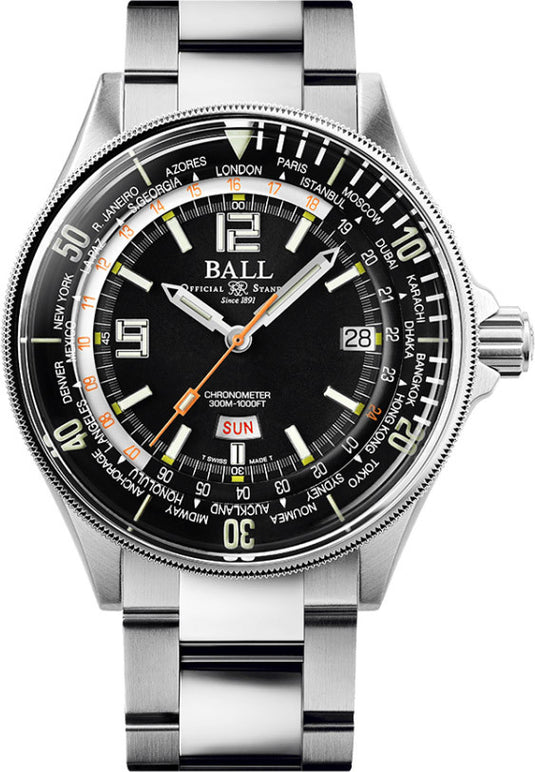 Ball DG2232A-SC-BK Engineer Master II Diver Worldtime (42mm)