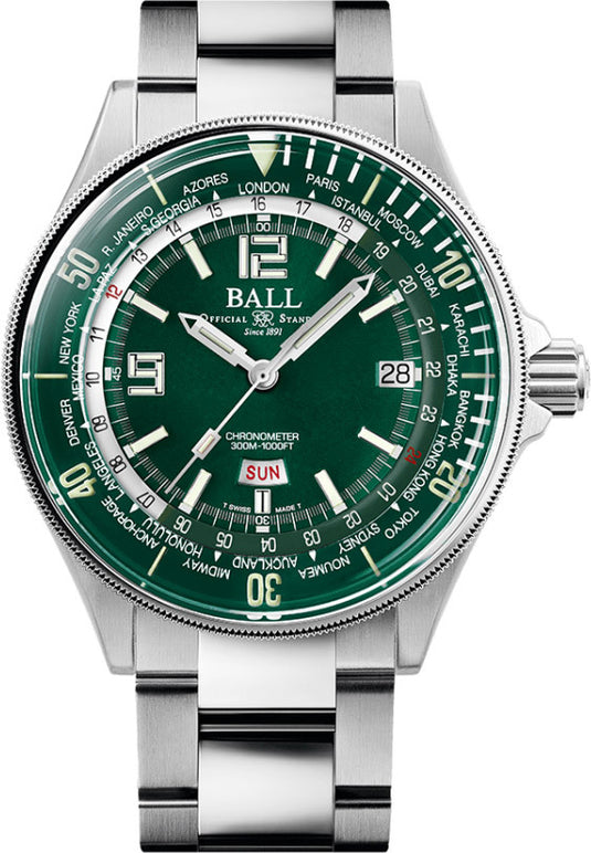Ball DG2232A-SC-GR Engineer Master II Diver Worldtime (42mm)