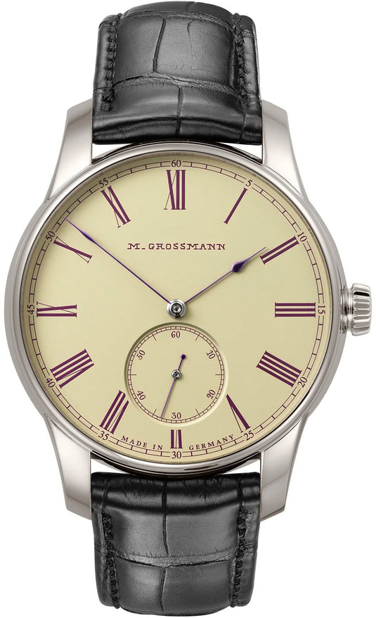 Moritz Grossmann Hamatic Vintage White Gold Cream MG-003404