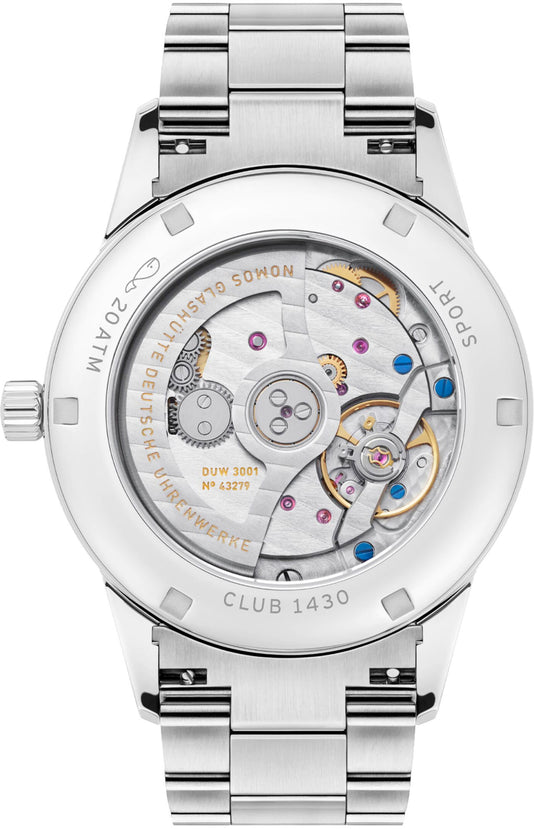 Nomos Glashutte 764 Club Sport Neomatik 39 Smoke