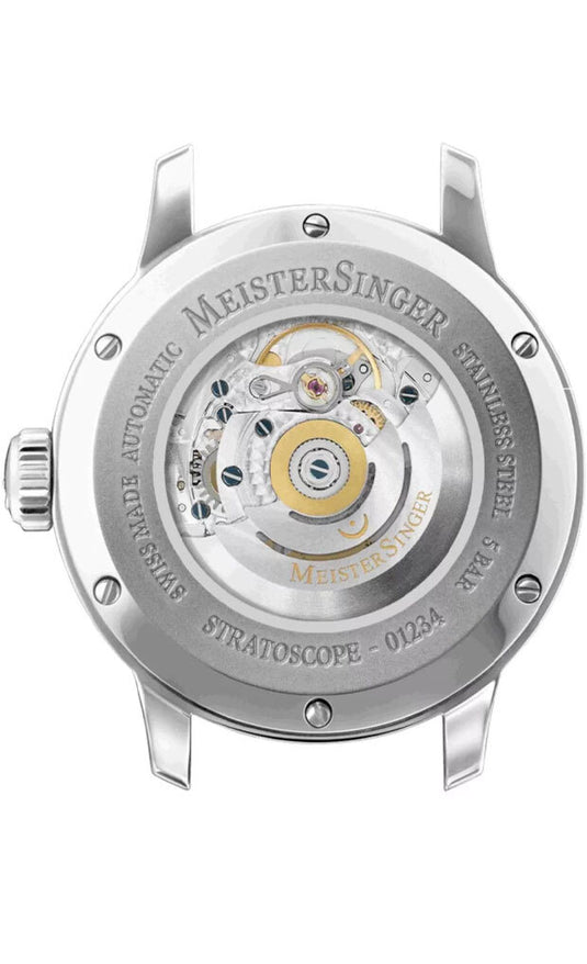 MeisterSinger ST982G Stratoscope Sunburst Blue with Gold