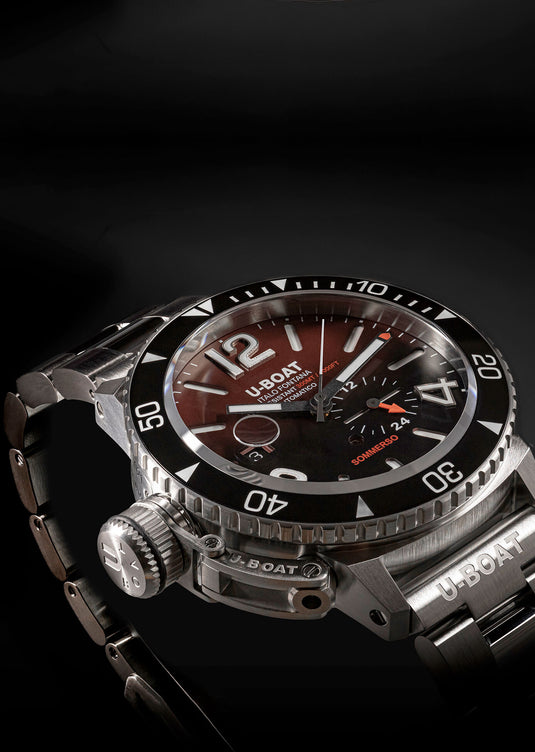 U-Boat 9521/MT​ Sommerso Ceramic Bordeaux/MT