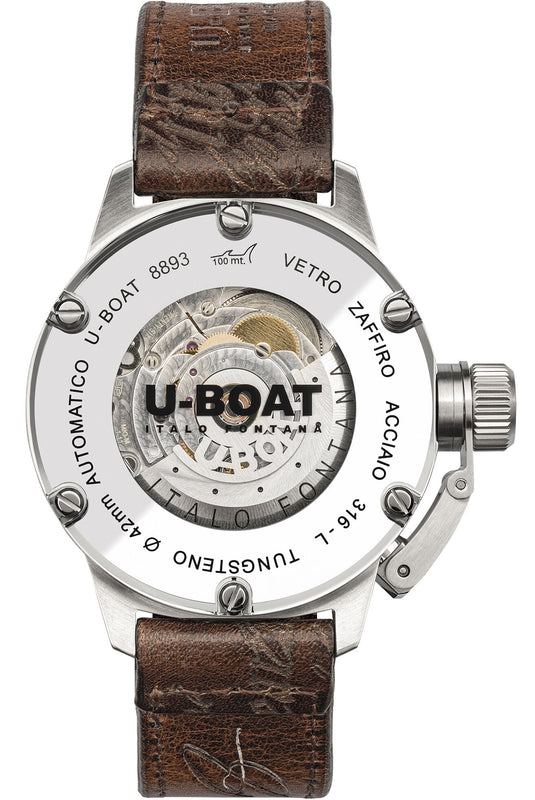 U-Boat 8893 Classico 42mm Tungsteno Black