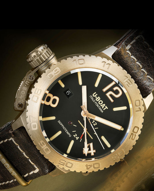 U-Boat 9008 Doppiotempo 46mm Bronzo BR