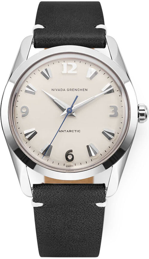 Nivada Grenchen 35004M15 Antarctic 35mm Eggshell White Luminova