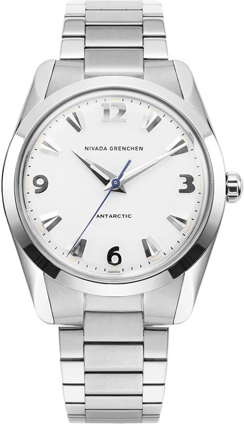 Nivada Grenchen 35005M20 Antarctic 35mm White Luminova