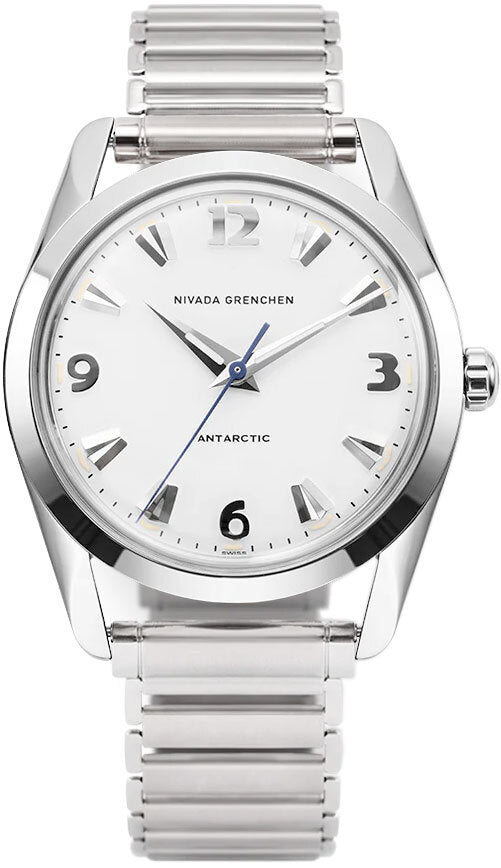 Nivada Grenchen 35005M11 Antarctic 35mm White Luminova