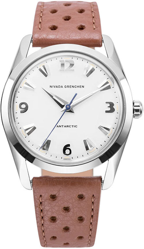 Nivada Grenchen 35003M41 Antarctic 35mm White Luminova