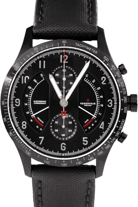 Reservoir Sonomaster Chronograph Black Thunder on Strap