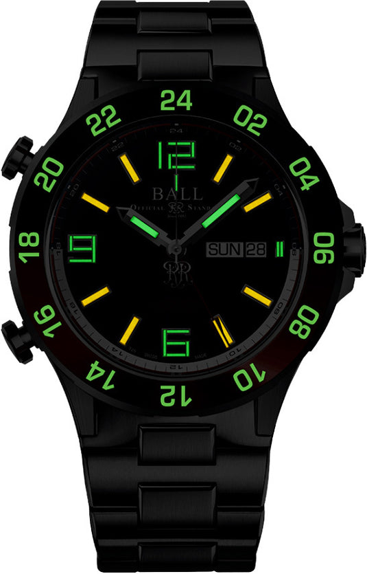 Ball DG3222A-S1CJ-BE Roadmaster Marine GMT Blue Dial 42mm