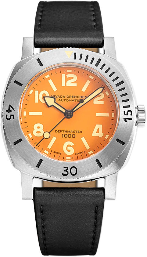 Nivada Grenchen Orange Depthmaster 14127A17