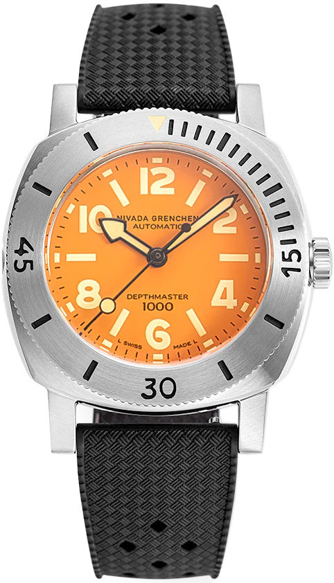 Nivada Grenchen Orange Depthmaster 14127A01