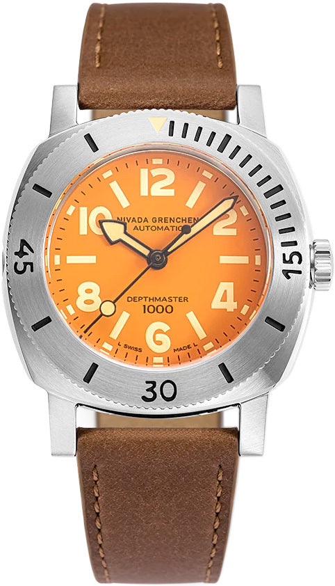 Nivada Grenchen Orange Depthmaster 14127A16