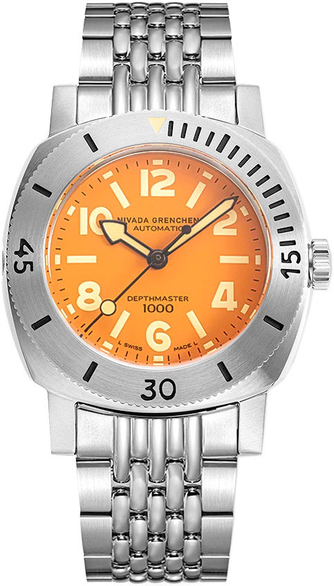 Nivada Grenchen Orange Depthmaster 14127A04