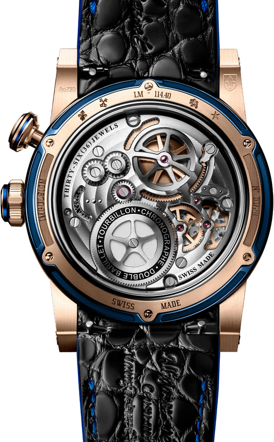 Louis Moinet LM-114.40.20 Impulsion 18k Rose Gold & Titanium Limited Edition