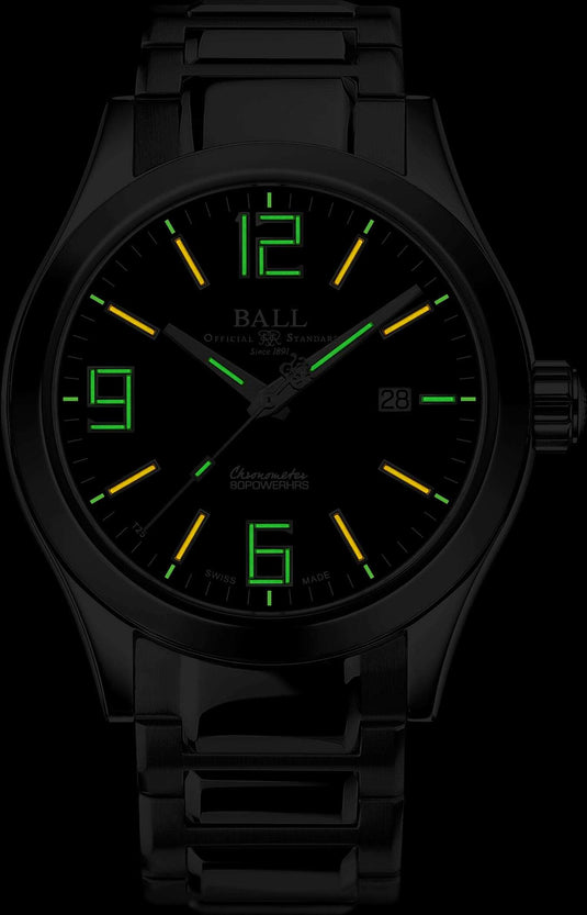 Ball NM2128C-S2CJ-BK Engineer M Pioneer II Black Dial 43mm