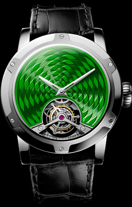 Louis Moinet LM-44.70.I2 Illusion 18k White Gold Unique Timepiece