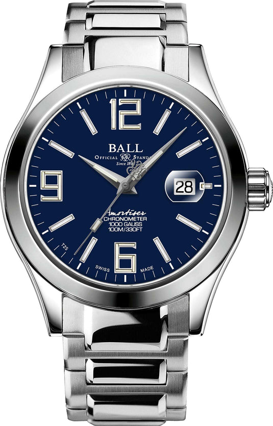 Ball NM9028C-S40CJ-BE Engineer III Pioneer II Blue Dial 43mm