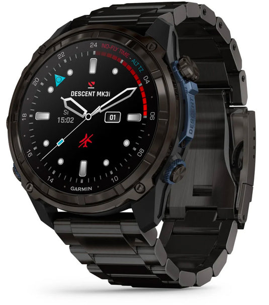 Garmin Descent Mk3i Carbon Gray DLC Titanium 51mm with DLC Titanium Band