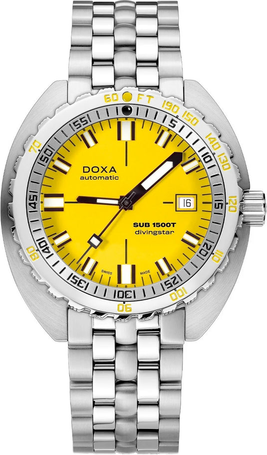 DOXA 1500T Divingstar 883.10.361.10 on Bracelet