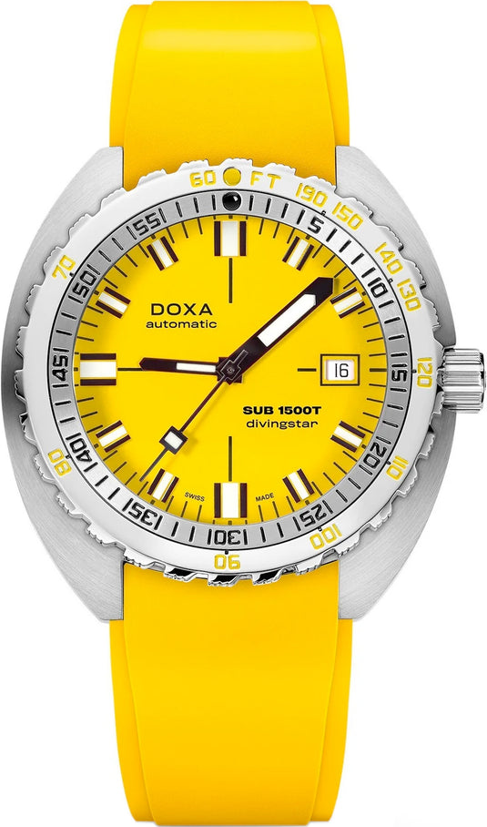 DOXA 1500T Divingstar 883.10.361.31 on Strap