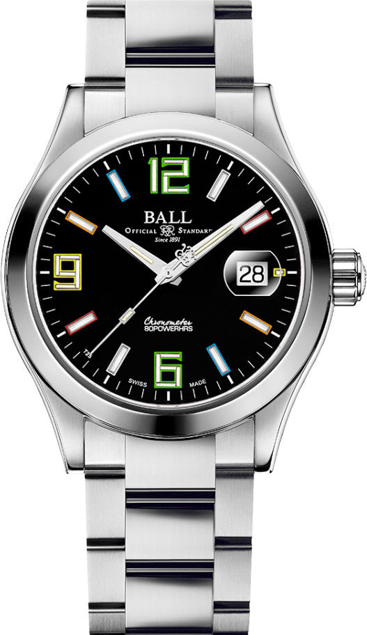 Ball NM9032C-S5CJ-BKR Engineer M Pioneer II Black Dial 40mm