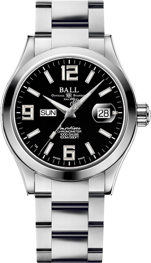 Ball NM9036C-S2CJ-BK Engineer III Pioneer II Black Dial 40mm