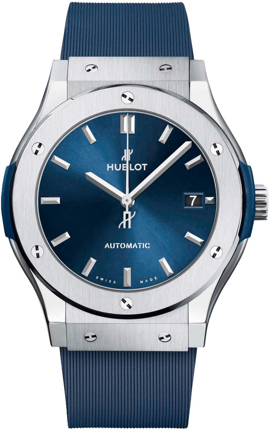 Hublot 511.NX.7170.RX Classic Fusion Titanium Blue 45mm