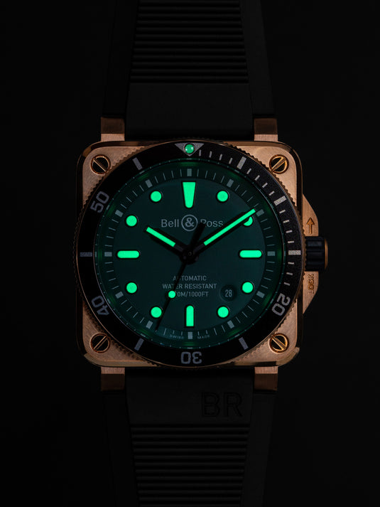 Bell & Ross BR 03-92 Diver Black and Green Bronze