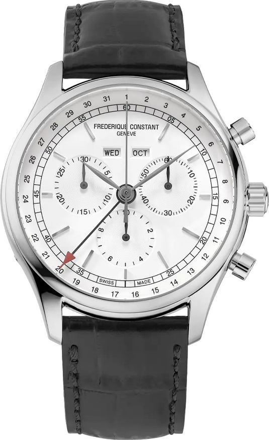 Frederique Constant FC-296SW5B6 Quartz Chronograph Triple Calendar 40mm