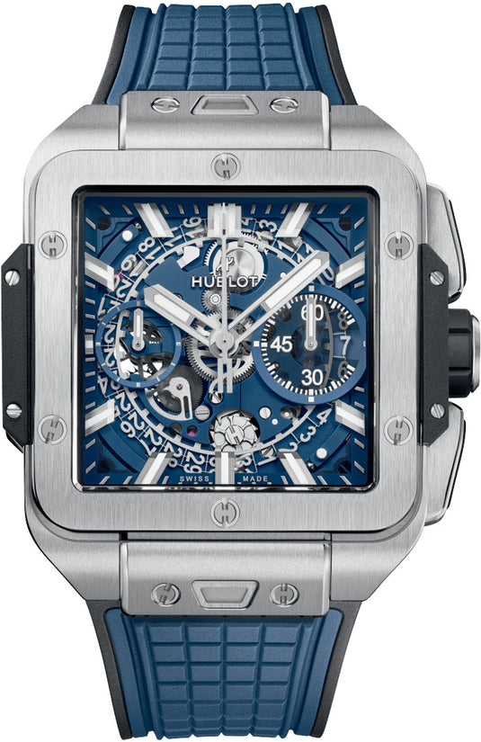 Hublot 821.NX.5170.RX Square Bang Unico Titanium Blue 42mm